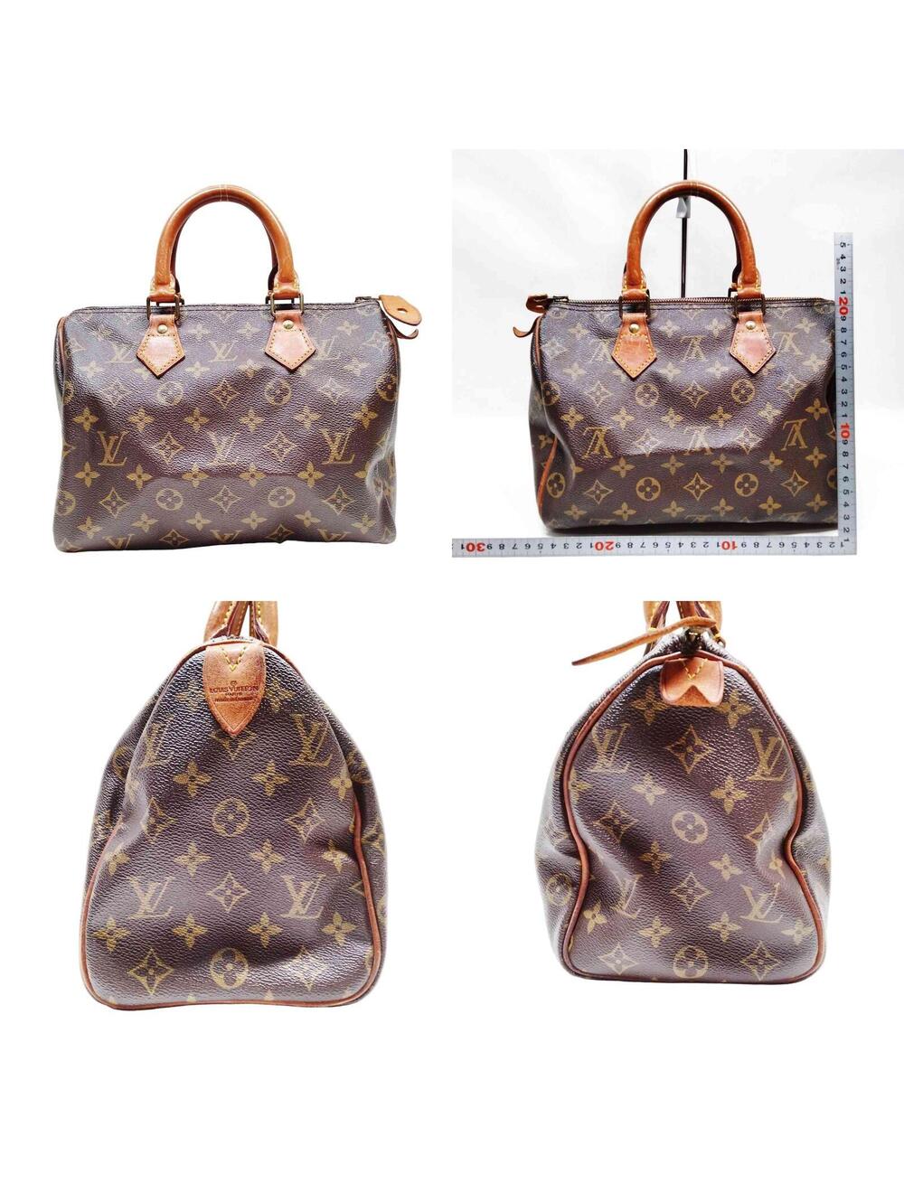 $1490 1987 Louis Vuitton Monogram Speedy 25 MI872 - Picture 2 of 15
